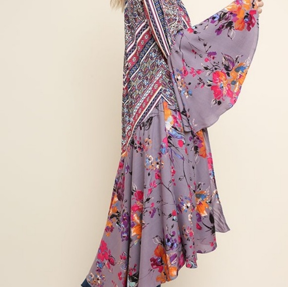 Last! Boho Chic Kimono Coverup - Picture 4 of 7